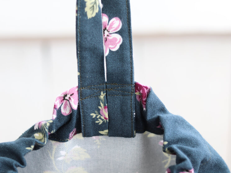 Sac à Linge Personnalisé De Style Anglais En Coton Floral