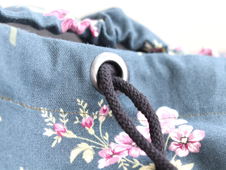 Sac à Linge Personnalisé De Style Anglais En Coton Floral