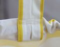 Extra Large Laundry Organizer Yellow Cotton Hanging Dirty Clothes Bag