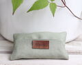 Green Travel Tissue Holder Personalized Elegant Linen 75th Birthday Idea
