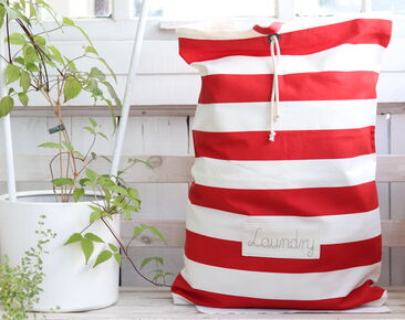 Cotton Extra Large dirty clothes bag Laundry Organizer, Hanging bag for kids room