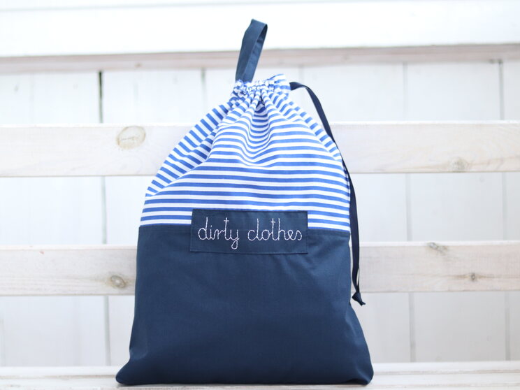 Lingerie Bag, Kids Travel Laundry Bag, Custom Label Travel Accessories, Clothes Bag, Honeymoon Gift, Dirty Laundry Bag,