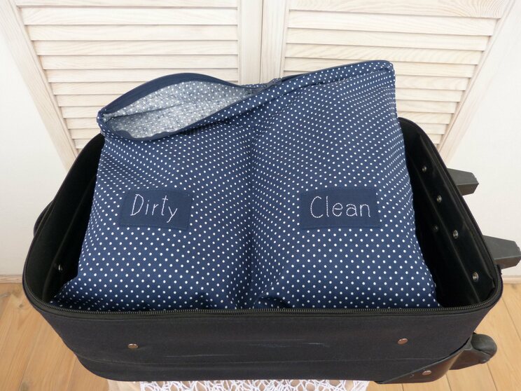 Organizzatore Di Viaggio, Organizzatore Di Vestiti, Organizzatore Di Imballaggio, Borsa Dirty Clean, Accessori Da